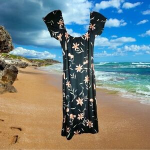 Billabong Girl Crush Floral Dress Junior Size XS (1-3)